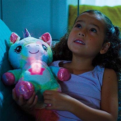 Jucarie Interactiva De Plus, Cu Functie De Lampa De Noapte, Model Cer Instelat