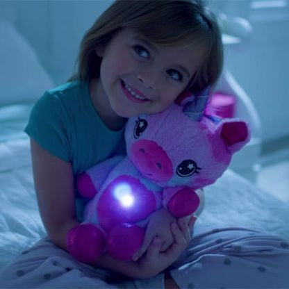 Jucarie Interactiva De Plus, Cu Functie De Lampa De Noapte, Model Cer Instelat