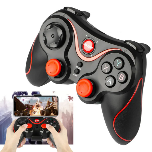 Gamepad Bluetooth Pentru Telefon , Tableta , PC , Smart TV , Smart Box Cu Acumulator