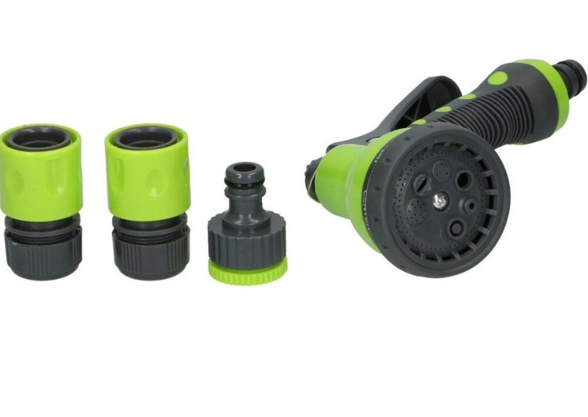 Furtun Profesional De Gradina, 15 m Lungime, Cu Pistol De Stropit, Rezistent La Intemperii si Raze UV, Flexibil