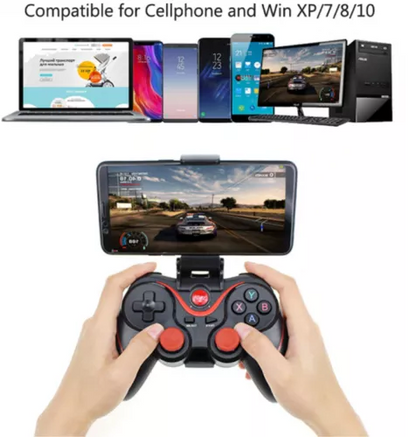 Gamepad Bluetooth Pentru Telefon , Tableta , PC , Smart TV , Smart Box Cu Acumulator